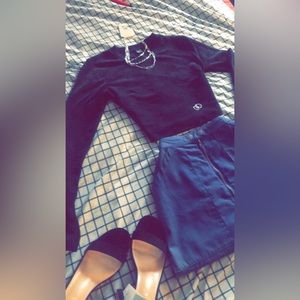 OUTFIT BUNDLE heels, long sleeve shirt, skirt